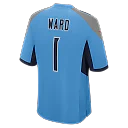 Zennovawear Cameron Ward Tennessee Titans Team Game Jersey - Light Blue