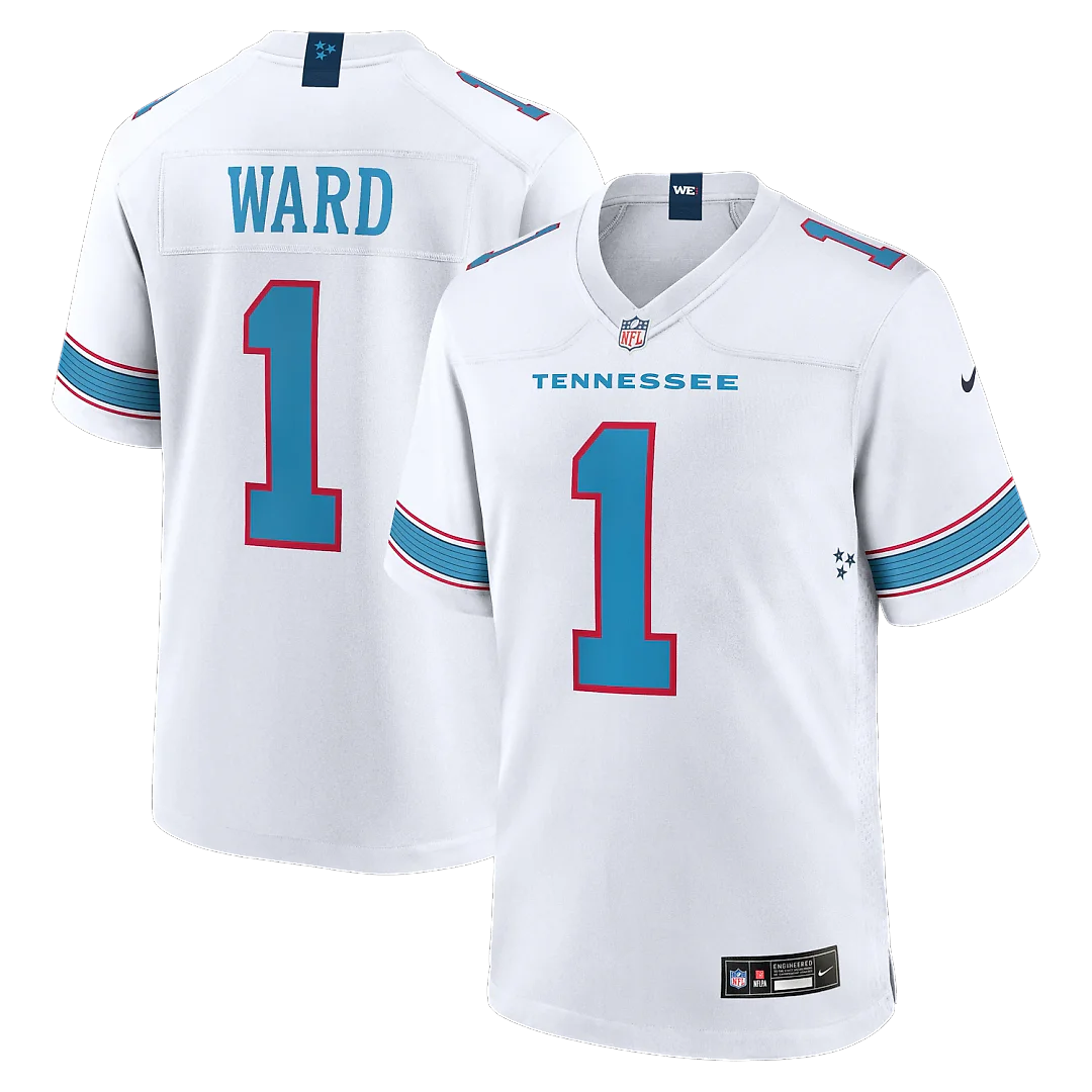 Zennovawear Cameron Ward Tennessee Titans Game Jersey - White