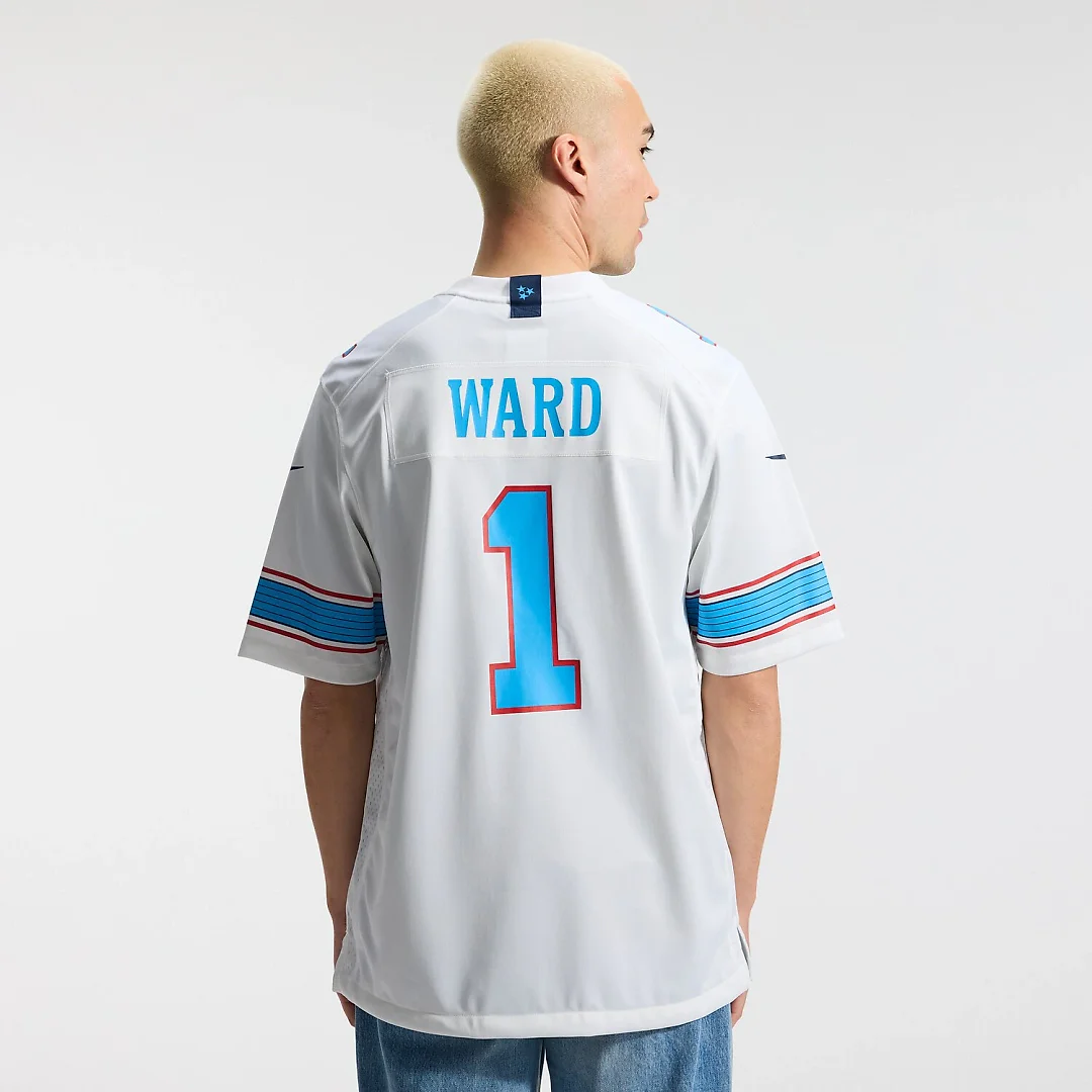 Zennovawear Cameron Ward Tennessee Titans Game Jersey - White