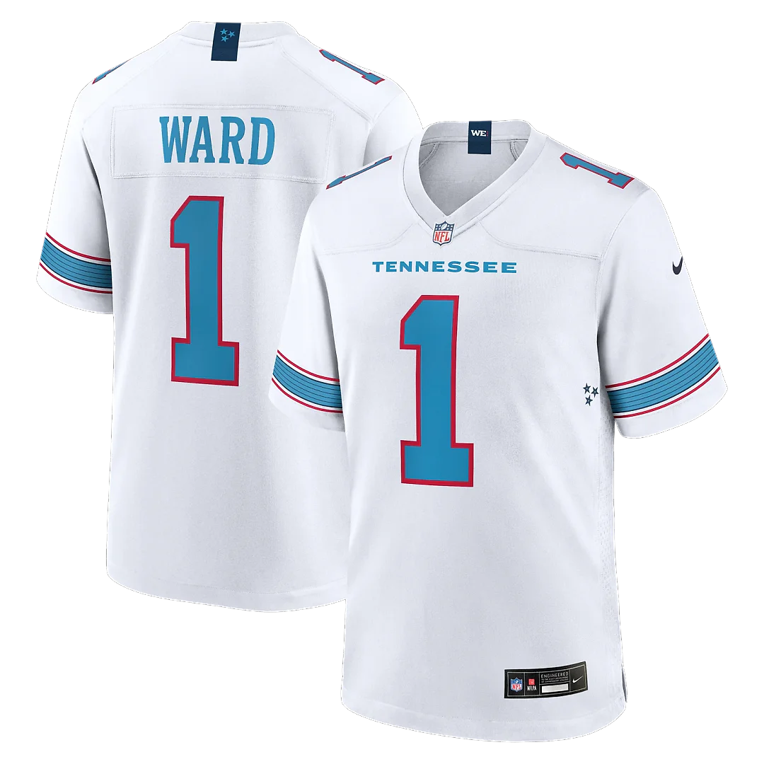 Zennovawear Cameron Ward Tennessee Titans Game Jersey - White