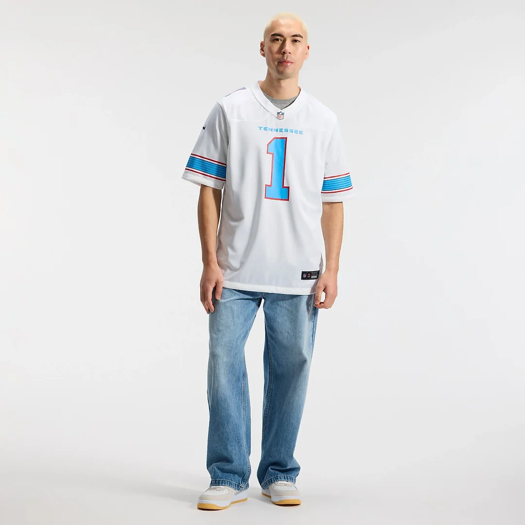 Zennovawear Cameron Ward Tennessee Titans Game Jersey - White