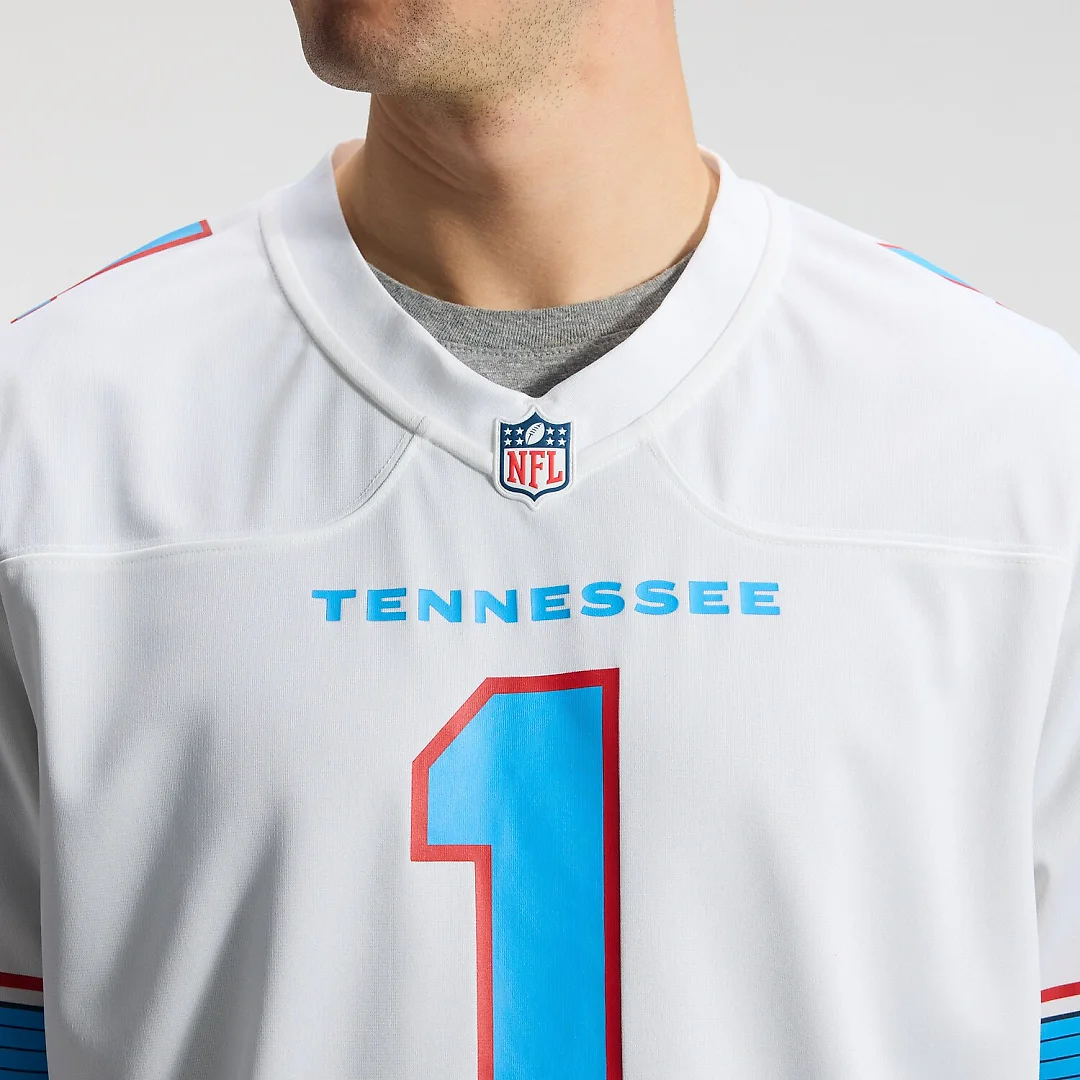 Zennovawear Cameron Ward Tennessee Titans Game Jersey - White