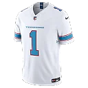 Zennovawear Cameron Ward Tennessee Titans Vapor FUSE. Stitched Limited Jersey - White