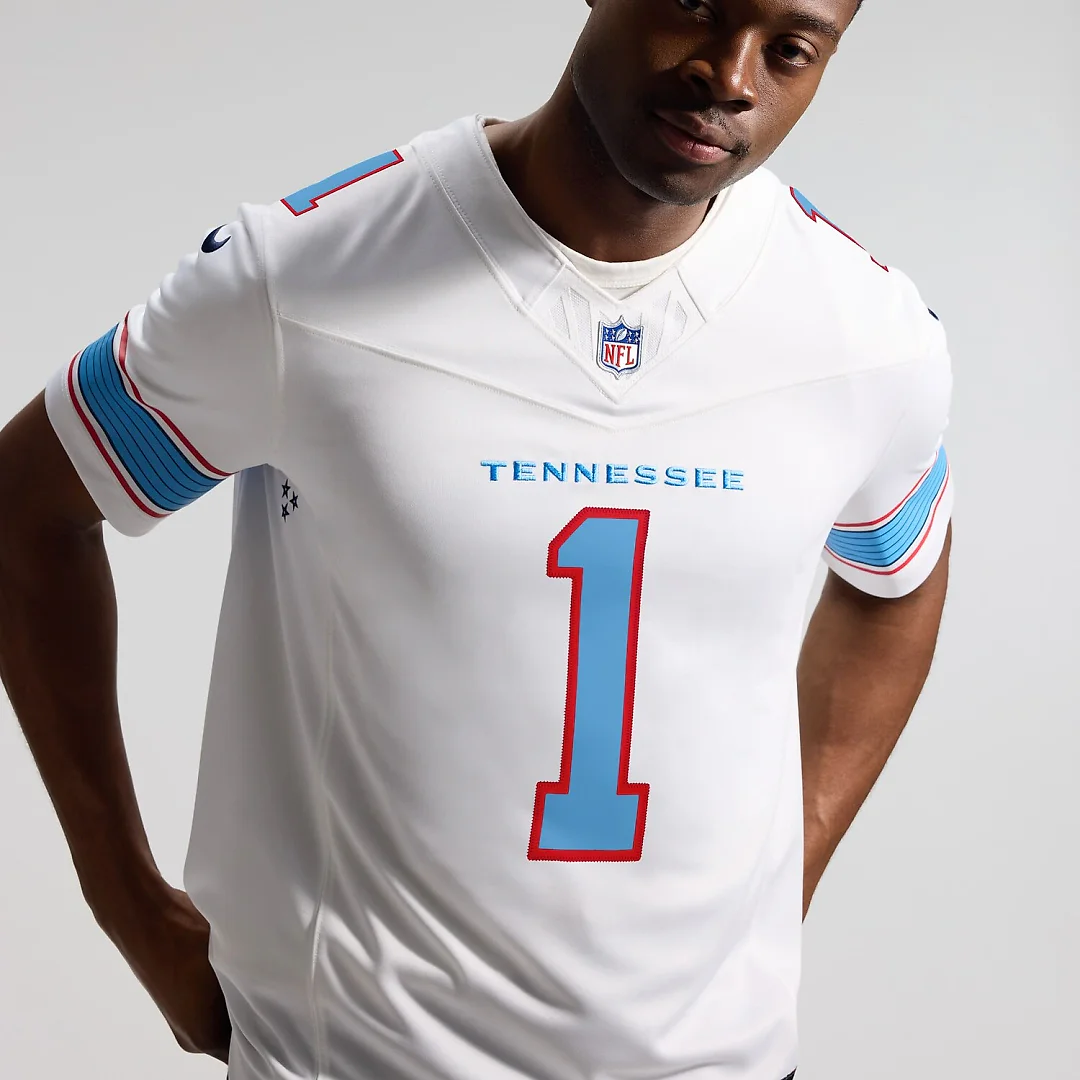 Zennovawear Cameron Ward Tennessee Titans Vapor FUSE. Stitched Limited Jersey - White