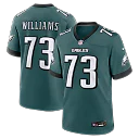 Zennovawear Cameron Williams Philadelphia Eagles Team Game Jersey - Midnight Green
