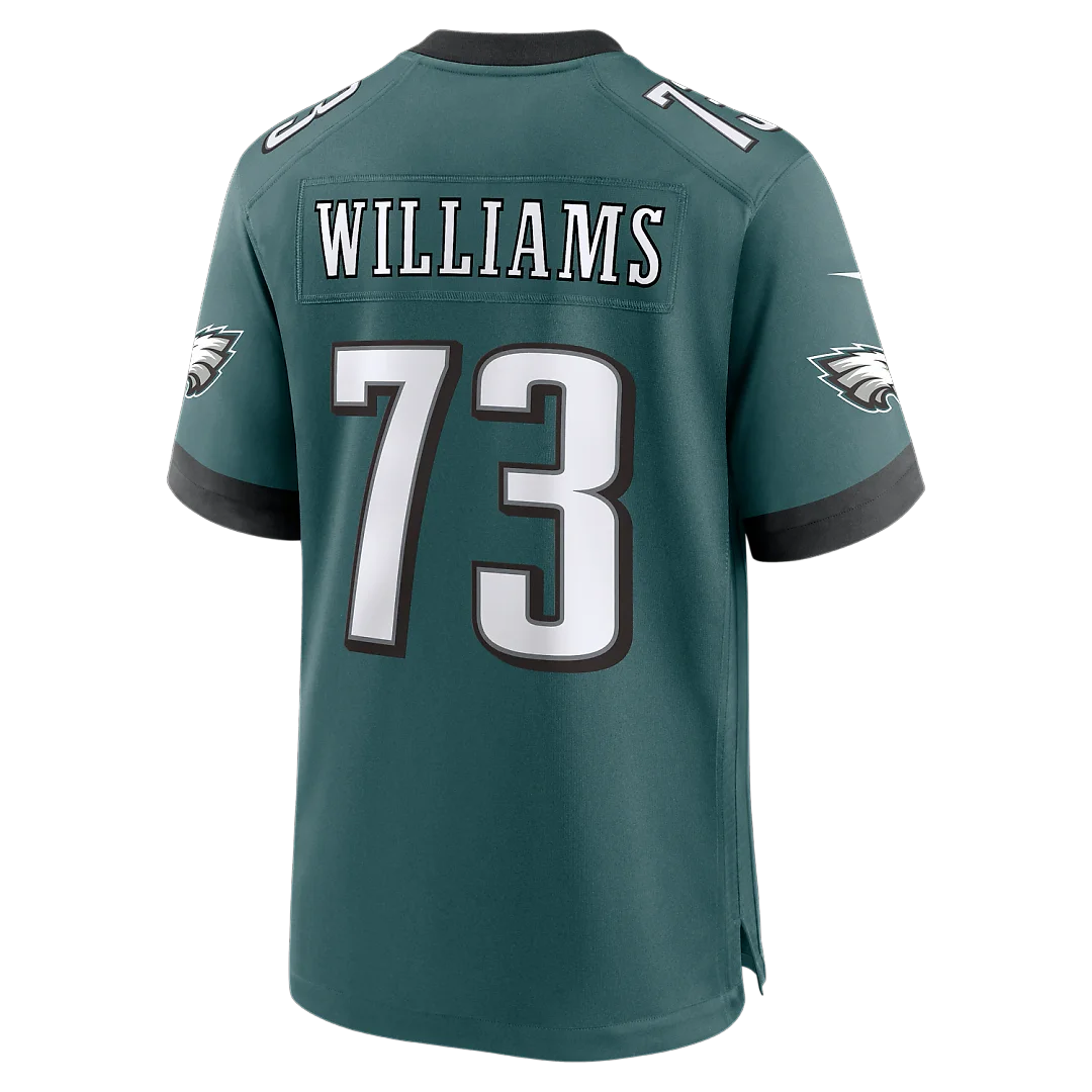 Zennovawear Cameron Williams Philadelphia Eagles Team Game Jersey - Midnight Green