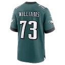 Zennovawear Cameron Williams Philadelphia Eagles Team Game Jersey - Midnight Green