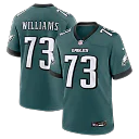 Zennovawear Cameron Williams Philadelphia Eagles Team Game Jersey - Midnight Green