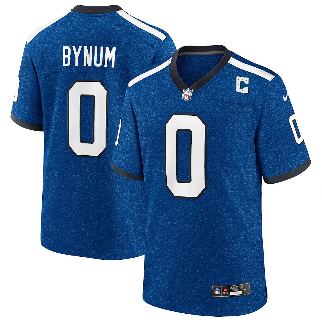 Zennovawear Camryn Bynum Indianapolis Colts Alternate 2 Indiana Nights Game Jersey - Heather Royal