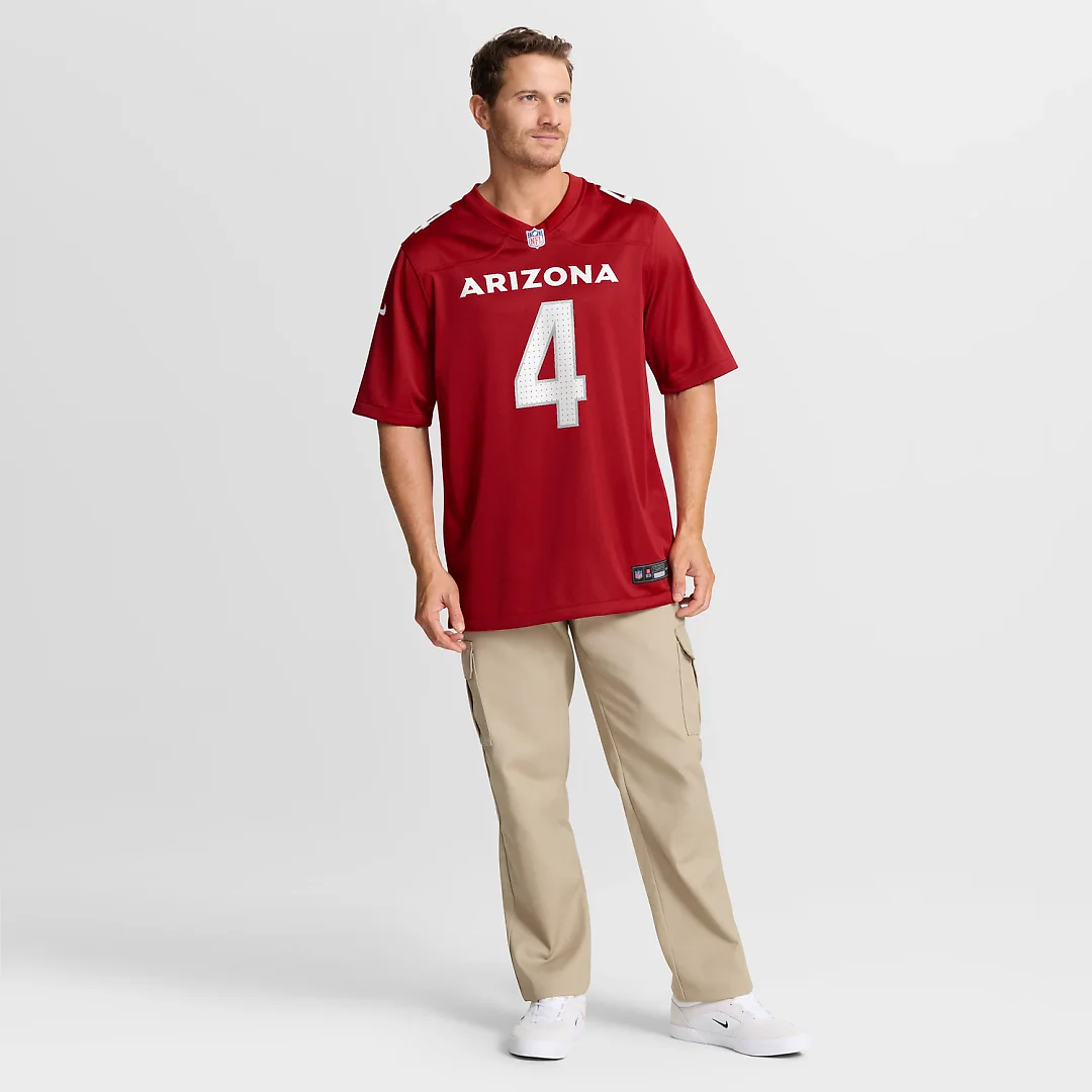 Zennovawear Jeremiyah Love Arizona Cardinals 2026 NFL Draft First Round Pick No. 3 Team Game Jersey - Cardinal