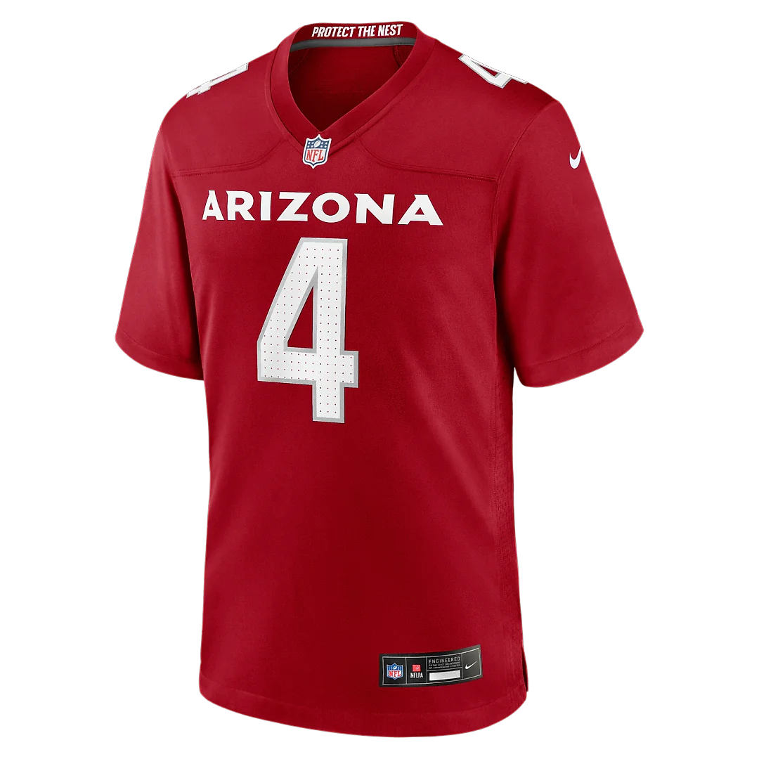 Zennovawear Jeremiyah Love Arizona Cardinals 2026 NFL Draft First Round Pick No. 3 Team Game Jersey - Cardinal