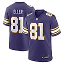 Zennovawear Carl Eller Minnesota Vikings Retired Player Alternate Game Jersey - Purple