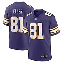 Zennovawear Carl Eller Minnesota Vikings Retired Player Alternate Game Jersey - Purple