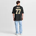 Zennovawear Carl Nicks New Orleans Saints Game Retired Player Jersey - Black
