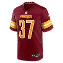 Zennovawear Car'lin Vigers Washington Commanders Team Game Jersey - Burgundy