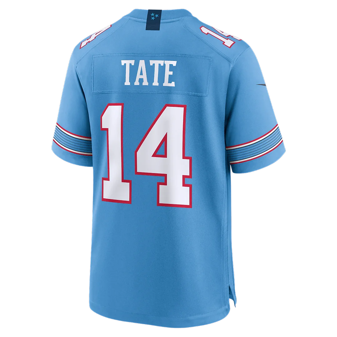 Zennovawear Carnell Tate Tennessee Titans 2026 NFL Draft First Round Pick No. 4 Team Game Jersey - Light Blue