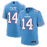 Zennovawear Carnell Tate Tennessee Titans 2026 NFL Draft First Round Pick No. 4 Team Game Jersey - Light Blue