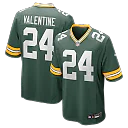 Zennovawear Carrington Valentine Green Bay Packers Game Jersey - Green