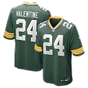 Zennovawear Carrington Valentine Green Bay Packers Game Jersey - Green