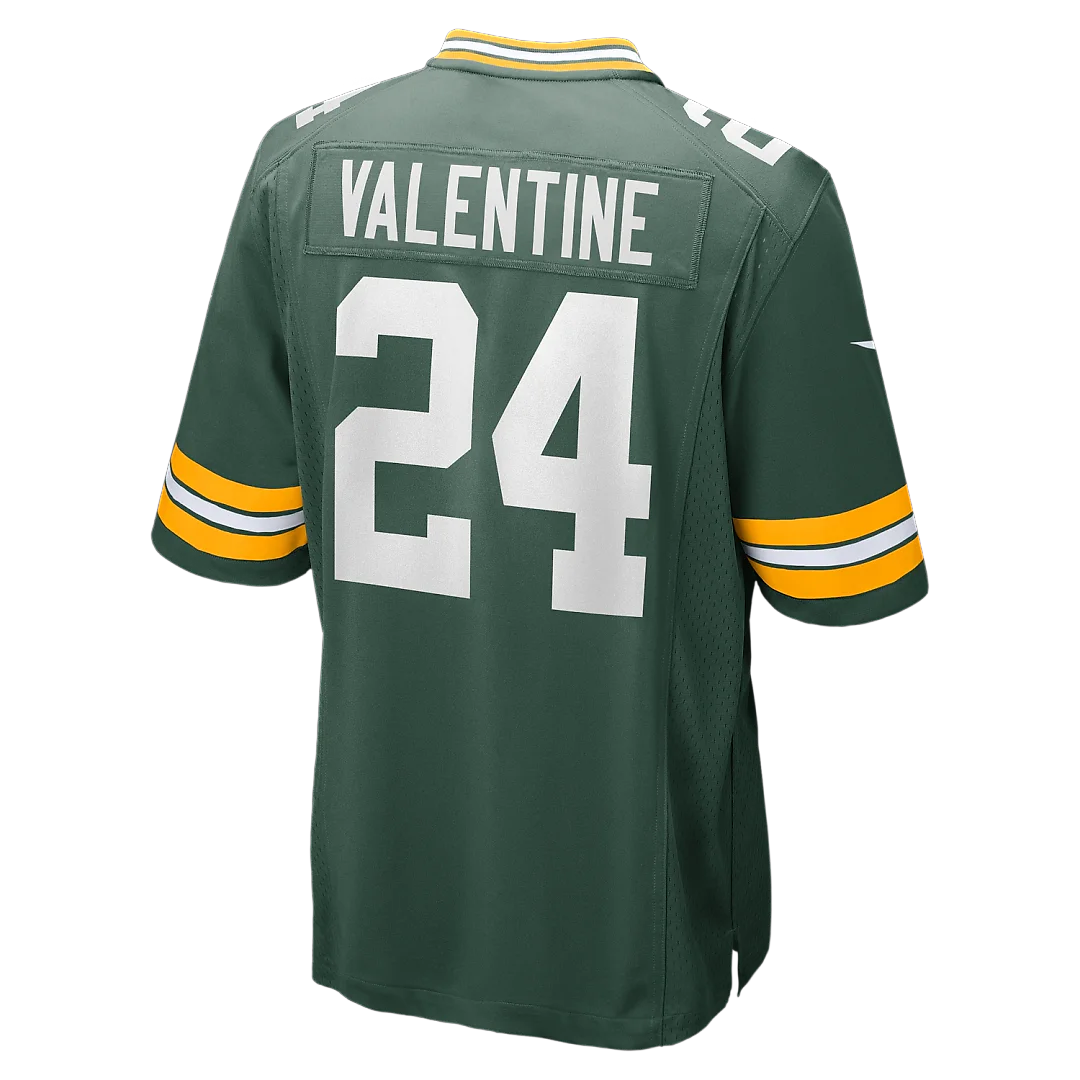Zennovawear Carrington Valentine Green Bay Packers Game Jersey - Green