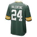 Zennovawear Carrington Valentine Green Bay Packers Game Jersey - Green
