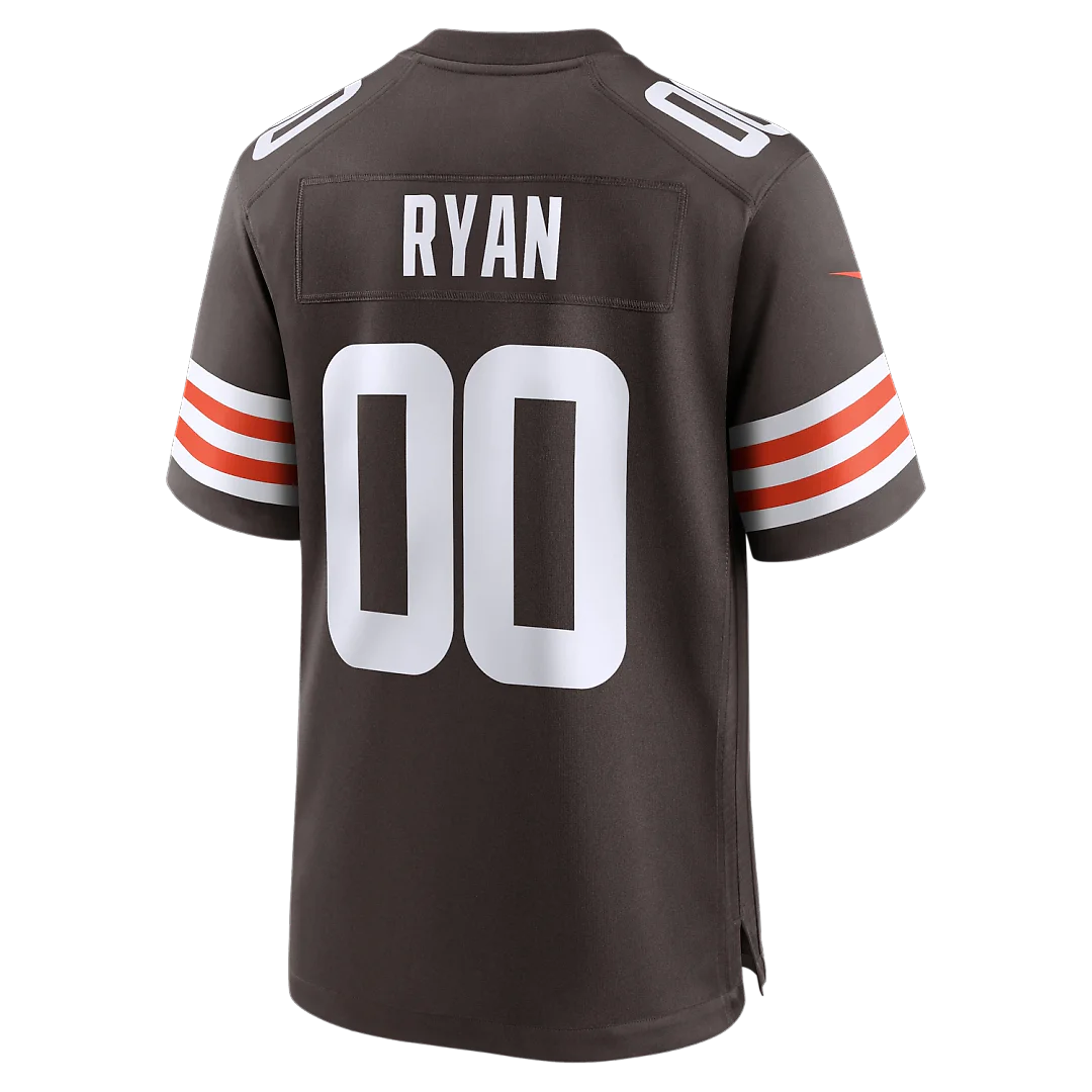 Zennovawear Carsen Ryan Cleveland Browns Game Jersey - Brown