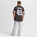 Zennovawear Carson Schwesinger Cleveland Browns 2025 NFL Draft Game Jersey - Brown