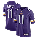 Zennovawear Carson Wentz Minnesota Vikings Team Game Jersey - Purple