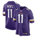 Zennovawear Carson Wentz Minnesota Vikings Team Game Jersey - Purple