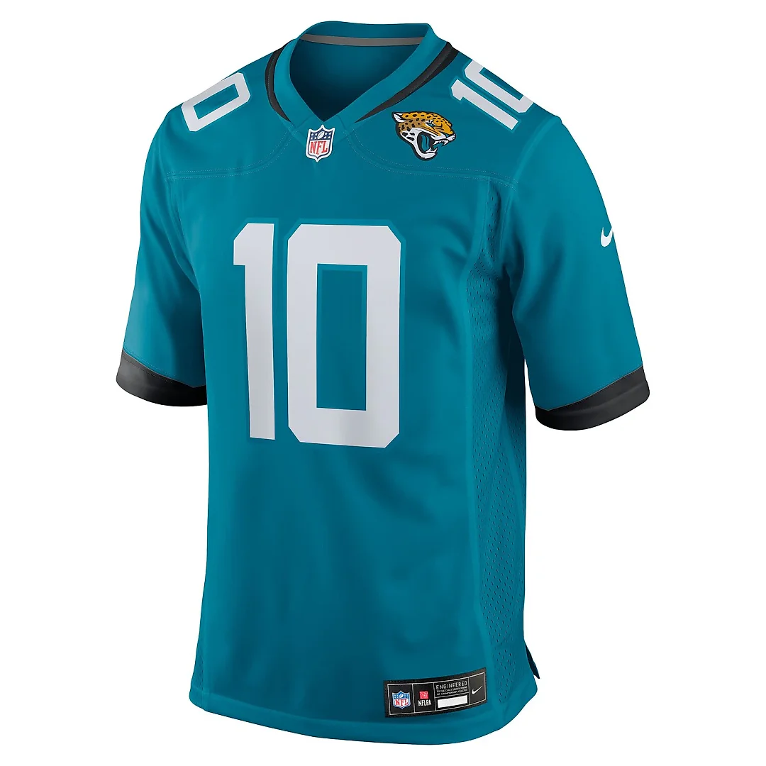 Zennovawear Carter Bradley Jacksonville Jaguars Team Game Jersey - Teal