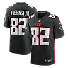Zennovawear Casey Washington Atlanta Falcons Team Game Jersey - Black