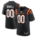 Zennovawear Cashius Howell Cincinnati Bengals Team Game Jersey - Black