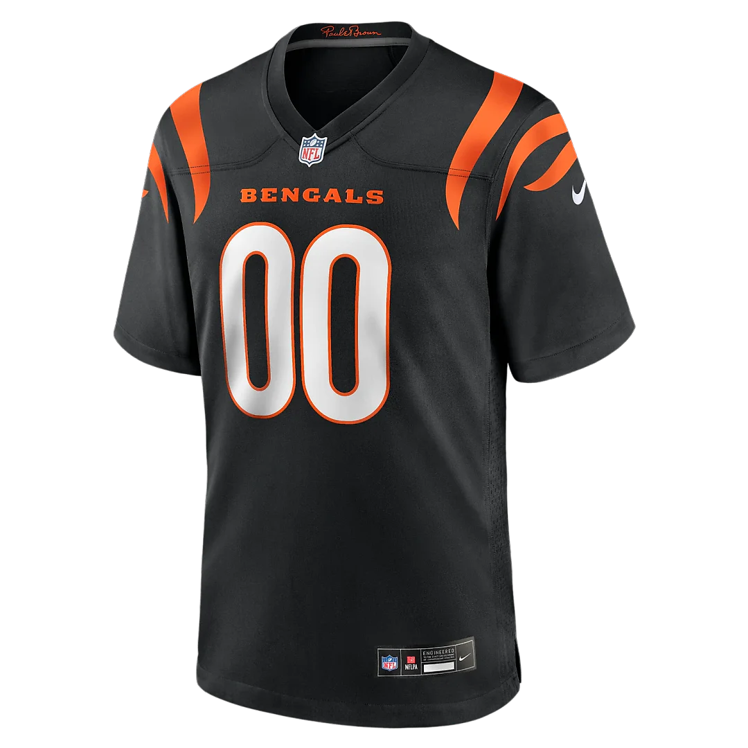 Zennovawear Cashius Howell Cincinnati Bengals Team Game Jersey - Black