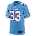 Zennovawear Cedric Gray Tennessee Titans Game Jersey - Light Blue