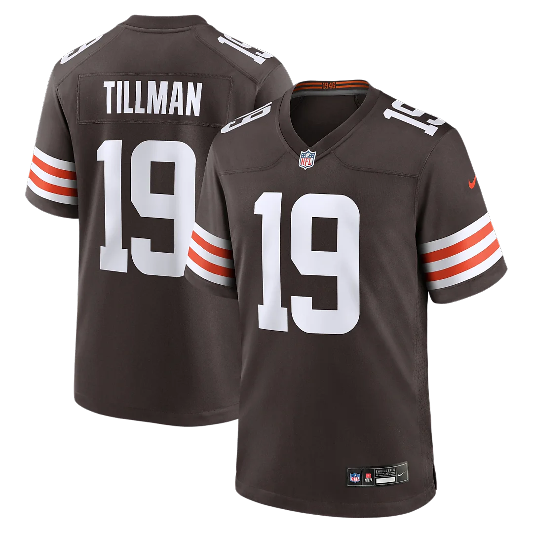 Zennovawear Cedric Tillman Cleveland Browns Game Jersey - Brown