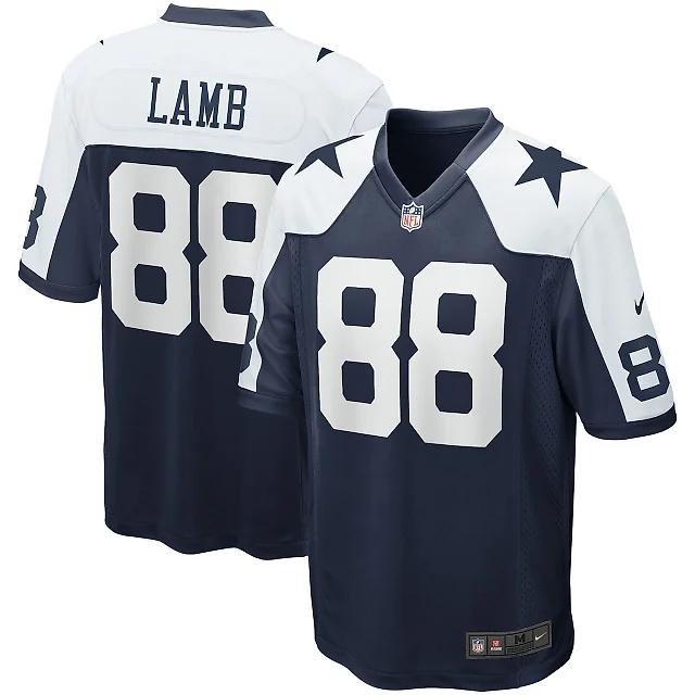 Zennovawear CeeDee Lamb Dallas Cowboys Alternate Game Team Jersey - Navy