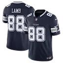 Zennovawear CeeDee Lamb Dallas Cowboys Team Vapor FUSE. Stitched Limited Jersey - Navy