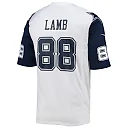 Zennovawear CeeDee Lamb Dallas Cowboys Alternate Game Team Jersey - White
