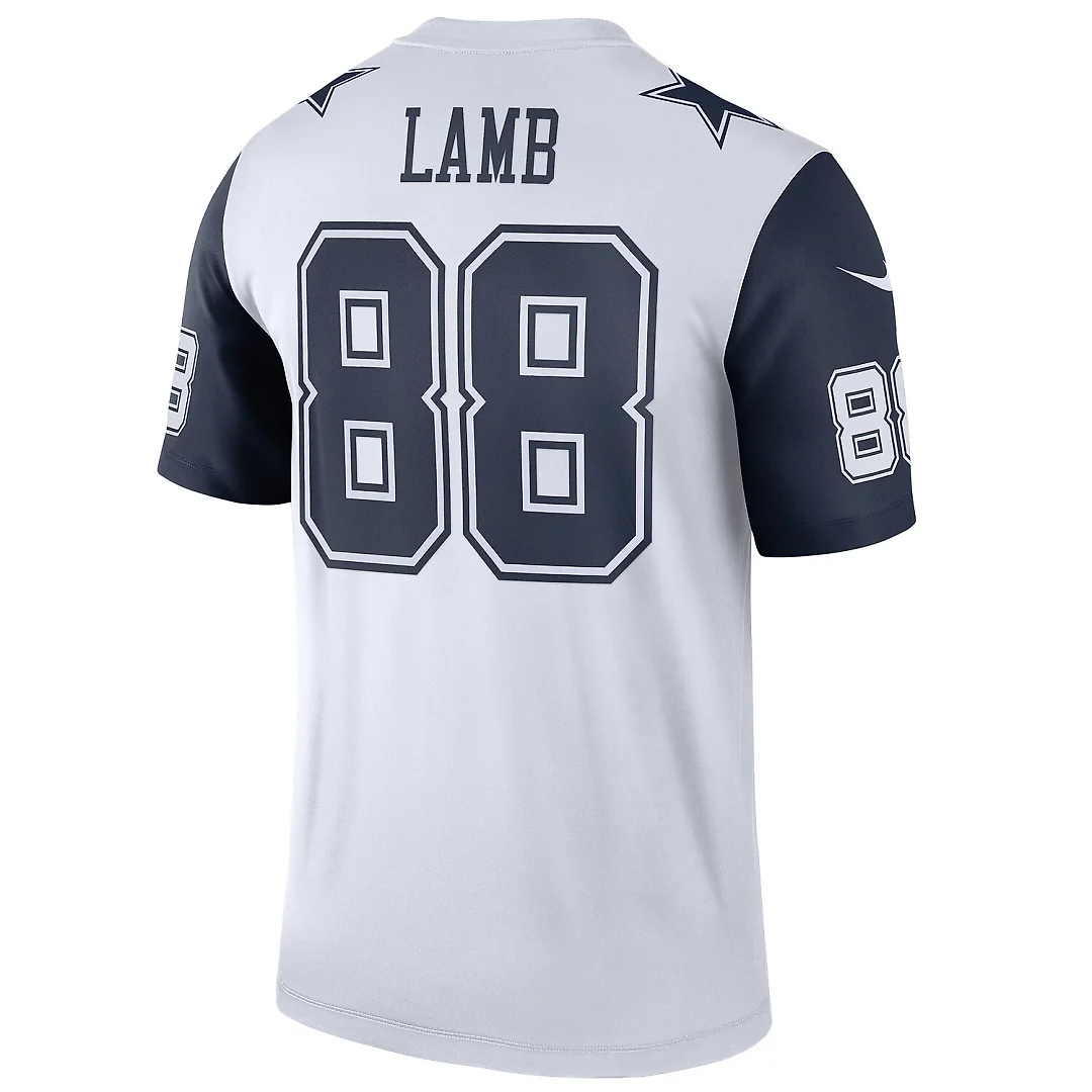 Zennovawear CeeDee Lamb Dallas Cowboys Legend Player Performance Top - White