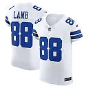 Zennovawear CeeDee Lamb Dallas Cowboys Vapor FUSE. Elite Jersey - White