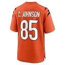 Zennovawear Chad Johnson Cincinnati Bengals Retired Player Alternate Game Jersey - Orange
