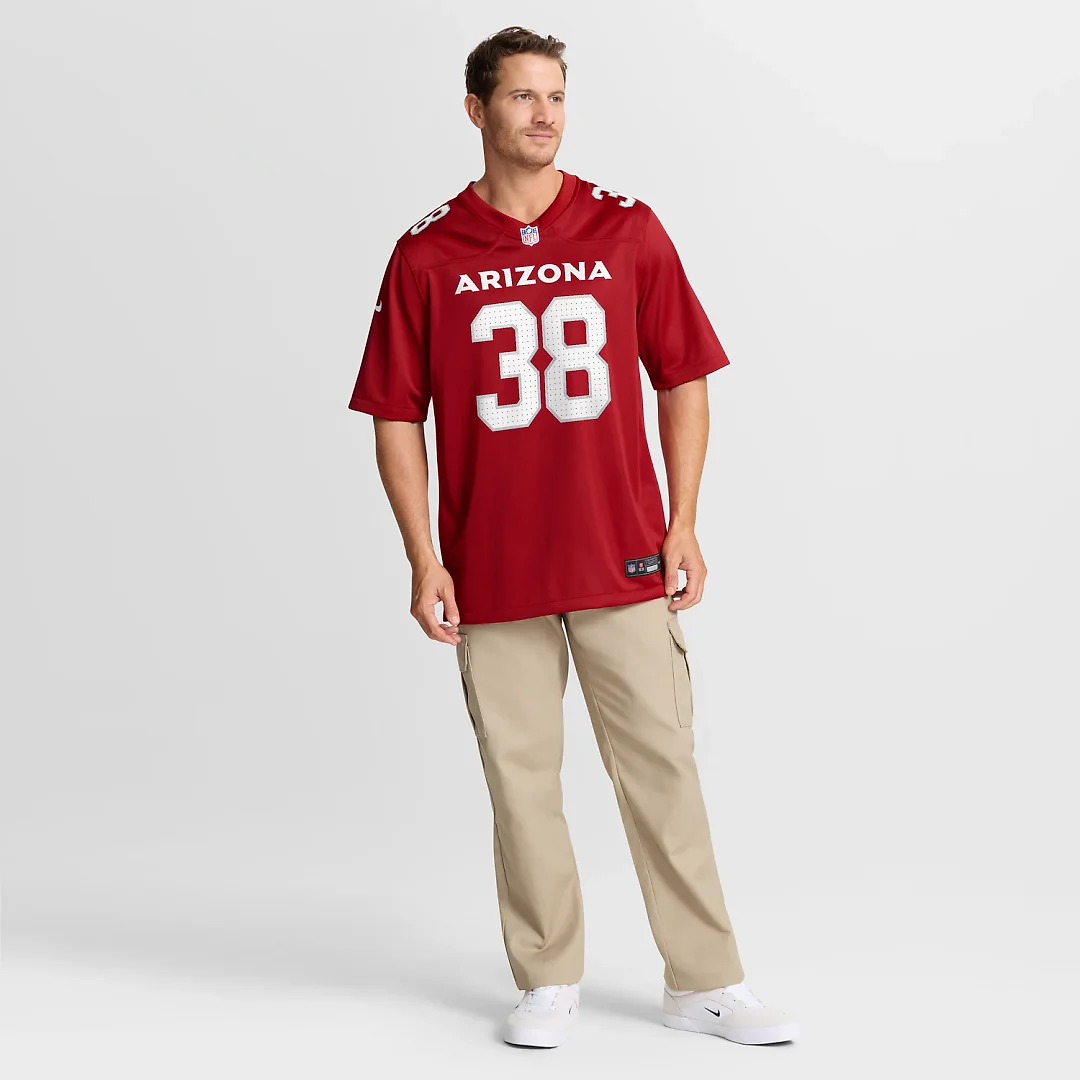Zennovawear Chad Ryland Arizona Cardinals Team Game Jersey - Cardinal