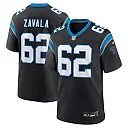 Zennovawear Chandler Zavala Carolina Panthers Game Jersey - Black