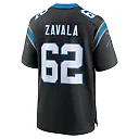 Zennovawear Chandler Zavala Carolina Panthers Game Jersey - Black