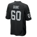 Zennovawear Charles Grant Las Vegas Raiders Team Game Jersey - Black