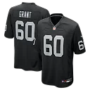 Zennovawear Charles Grant Las Vegas Raiders Team Game Jersey - Black