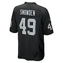 Zennovawear Charles Snowden Las Vegas Raiders Team Game Jersey - Black