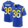 Zennovawear Charles Woods Los Angeles Rams Game Jersey - Royal