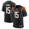 Zennovawear Charlie Jones Cincinnati Bengals Team Game Jersey - Black