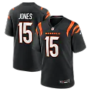 Zennovawear Charlie Jones Cincinnati Bengals Team Game Jersey - Black